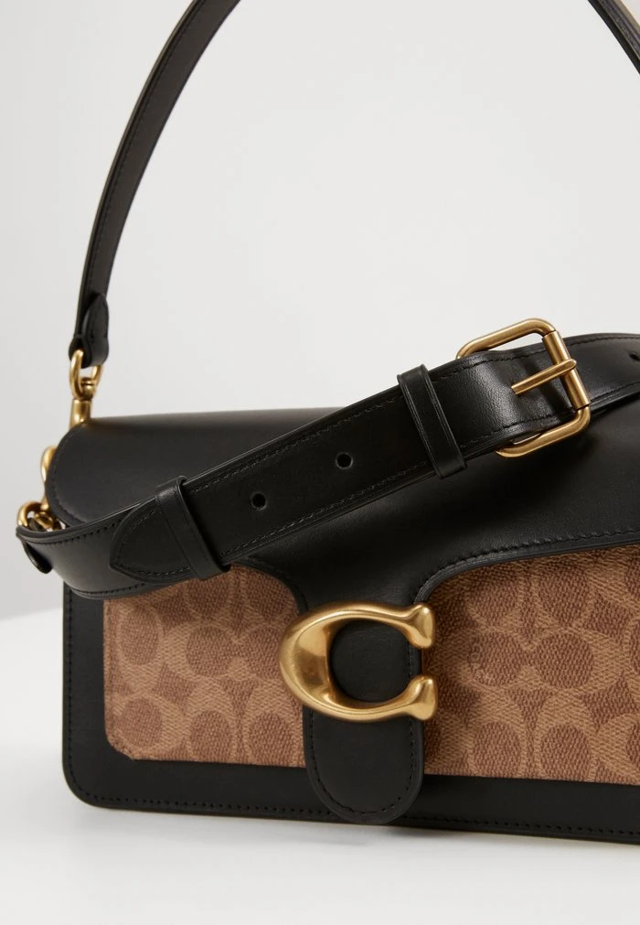 Best Sale ???? Coach SIGNATURE TABBY - Across Body Bag - Tan Black ???? 4 Best Sale ???? Coach SIGNATURE TABBY - Across Body Bag - Tan Black ???? - Image 4