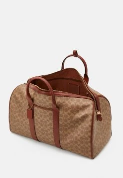 Budget ???? Coach SIGNATURE GOTHAM DUFFLE UNISEX - Weekend Bag - Tan/rust ???? -Coach Shop 0549f60c755b477c88f13705fcc7b4ec