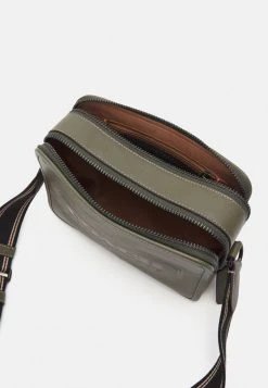 Flash Sale ???? Coach CHARTER CROSSBODY IN SPORT CALF WITH BADGE UNISEX - Across Body Bag - Army Green ⌛ -Coach Shop 06a135988e1f483d98713cb5d1606e64