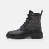 Wholesale ⌛ Coach CITYSOLE SIGNATURE - Lace-up Ankle ???? Boots - Black ????