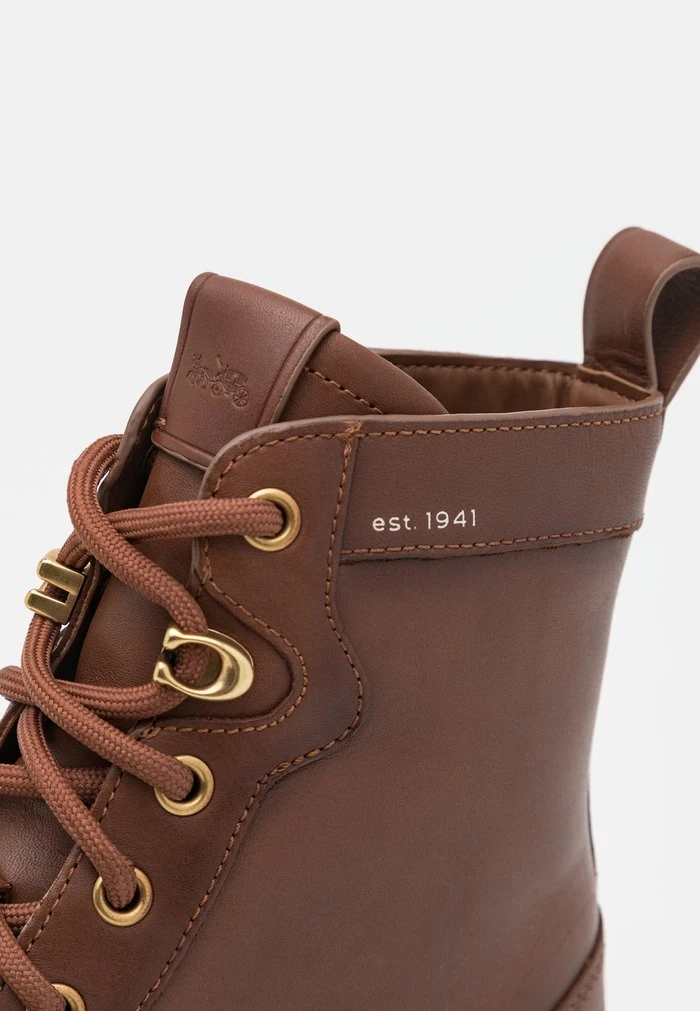Best deal ???? Coach CITYSOLE BURNISHED - Lace-up Ankle ???? Boots - Saddle ???? 6 Best deal ???? Coach CITYSOLE BURNISHED - Lace-up Ankle ???? Boots - Saddle ???? - Image 6