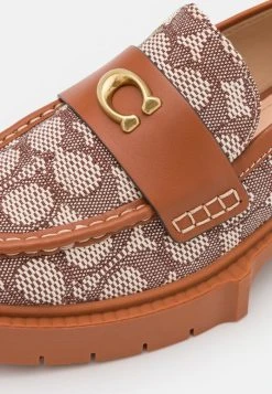 Best Sale ???? Coach LEAH LOAFER - Slip-ons - Cocoa/burnished Amber ⭐ -Coach Shop 0bafc5b156594cad945dc317737aac36