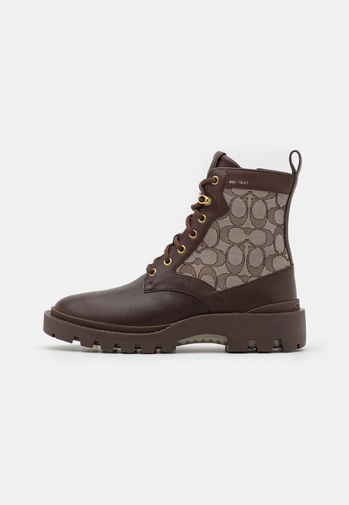 Budget ???? Coach CITYSOLE SIGNATURE - Lace-up Ankle ???? Boots - Maple ✔️ 1 Budget ???? Coach CITYSOLE SIGNATURE - Lace-up Ankle ???? Boots - Maple ✔️