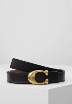 Flash Sale ⭐ Coach SCULPTED REVERSIBLE BELT - Belt - Saddle ????