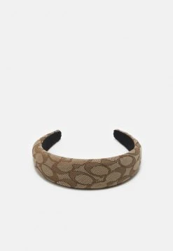 Cheapest ⭐ Coach SIGNATURE HEADBAND - Hair Styling Accessory - Khaki ???? -Coach Shop 11c0581fcbb74a4baa40f18dfb9532cd