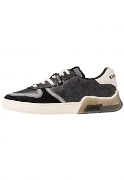 Discount ✔️ Coach SIGNATURE TECH COURT - Trainers - Charcoal/black ????