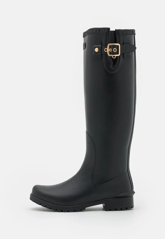 Best deal ⌛ Coach RILEY RAIN BOOT - Wellies - Black ???? 2 Best deal ⌛ Coach RILEY RAIN BOOT - Wellies - Black ???? - Image 2
