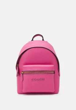 Deals ???? Coach POLISHED PEBBLE CHARTER ???? BACKPACK - Rucksack - Petunia ❤️
