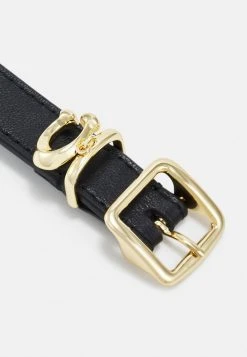 Discount ???? Coach BUCKLE C CHARM BRACELET - Bracelet - Gold-coloured/black ???? -Coach Shop 1440eecc17a84917acead088a1e1cdfa