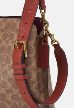 Flash Sale ???? Coach SIGNATURE WILLOW SHOULDER BAG - ???? Handbag - Tan/rust ❤️ -Coach Shop 185a030d166e466ab1af34b8f4312bb9