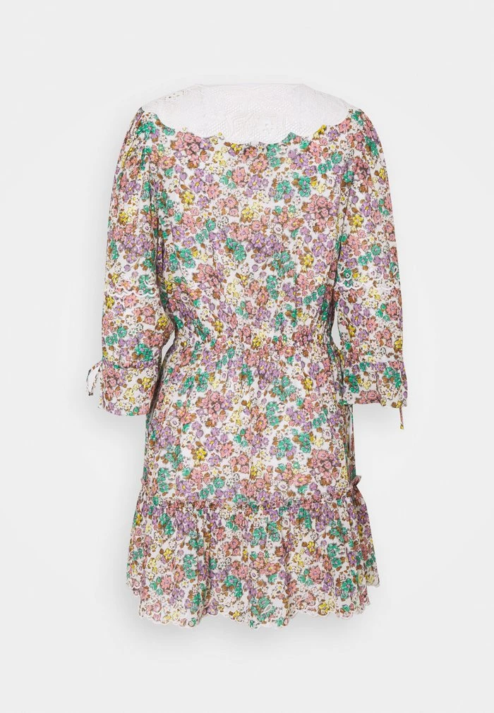 Coupon ⌛ Coach PRINTED MINI TIERED ???? DRESS - Day ???? DRESS - Purple/green ???? 2 Coupon ⌛ Coach PRINTED MINI TIERED ???? DRESS - Day ???? DRESS - Purple/green ???? - Image 2