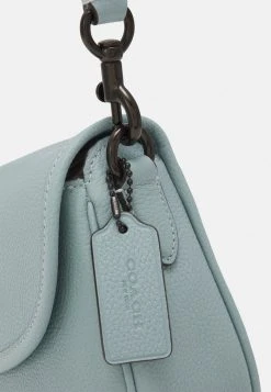 Cheap ???? Coach POLISHED PEBBLE WILLOW SADDLE BAG - Across Body Bag - Aqua ???? -Coach Shop 23b72963b1454412b6ee046a92e5605c