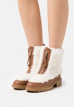 Outlet ???? Coach LEONA BOOT - Platform Ankle ???? Boots - Honey ????