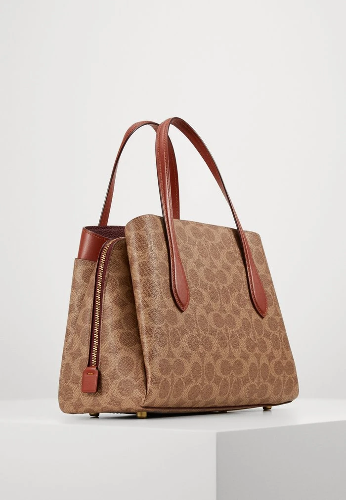Budget ❤️ Coach SIGNATURE LORA CARRYALL - ???? Handbag - Tan Rust ???? 3 Budget ❤️ Coach SIGNATURE LORA CARRYALL - ???? Handbag - Tan Rust ???? - Image 3