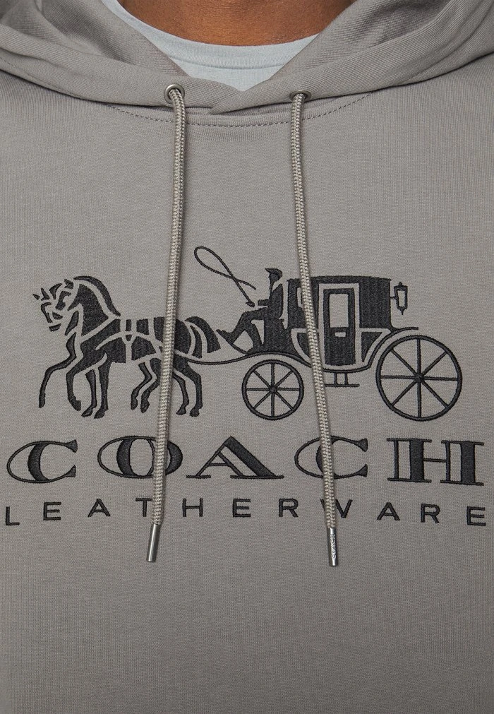 Cheap ???? Coach EVERGREEN HORSE AND CARRIAGE HOODIE - Hoodie - Gray ✔️ 6 Cheap ???? Coach EVERGREEN HORSE AND CARRIAGE HOODIE - Hoodie - Gray ✔️ - Image 6