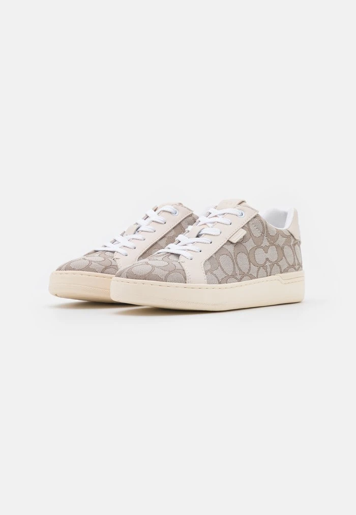 Best Sale ⌛ Coach JACQUARD - Trainers - Stone/chalk ❤️ 3 Best Sale ⌛ Coach JACQUARD - Trainers - Stone/chalk ❤️ - Image 3