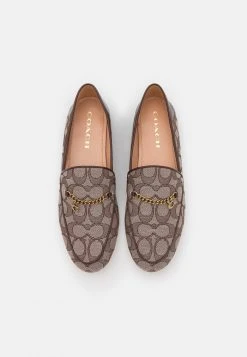 Hot Sale ???? Coach HANNA LOAFER - Slip-ons - Oak/maple ???? -Coach Shop 2e42439edf6d4579a4b88fa3d3094efd