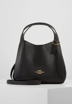 New ???? Coach POLISHED PEBBLE HADLEY HOBO - ???? Handbag - Black ????
