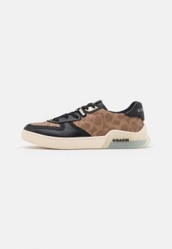 Best Sale ???? Coach CITYSOLE SIGNATURE COURT - Trainers - Tan/saddle ????