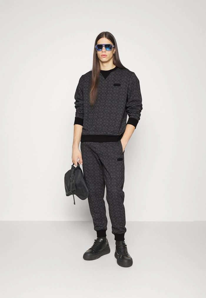 Brand new ???? Coach ESSENTIAL CREWNECK IN SIGNATURE - Sweatshirt - Charcoal Signature ???? 2 Brand new ???? Coach ESSENTIAL CREWNECK IN SIGNATURE - Sweatshirt - Charcoal Signature ???? - Image 2