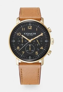 Discount ???? Coach HARRISON - Chronograph ⌚ Watch - Brown/black ????