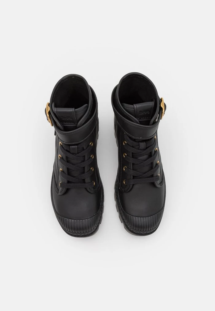 Discount ⌛ Coach TROOPER MID TOP BOOT - Lace-up Ankle ???? Boots - Black ???? 5 Discount ⌛ Coach TROOPER MID TOP BOOT - Lace-up Ankle ???? Boots - Black ???? - Image 5