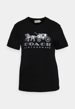 Promo ???? Coach EVERGREEN HORSE AND CARRIAGE TEE - Print T-shirt - Black ???? 10 Promo ???? Coach EVERGREEN HORSE AND CARRIAGE TEE - Print T-shirt - Black ???? -Coach Shop 3909e968ed3e48c386a90c4ee2b7aa3f