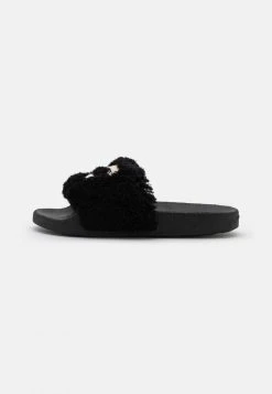 Outlet ???? Coach ULLA SLIDE - Mules - Black ????