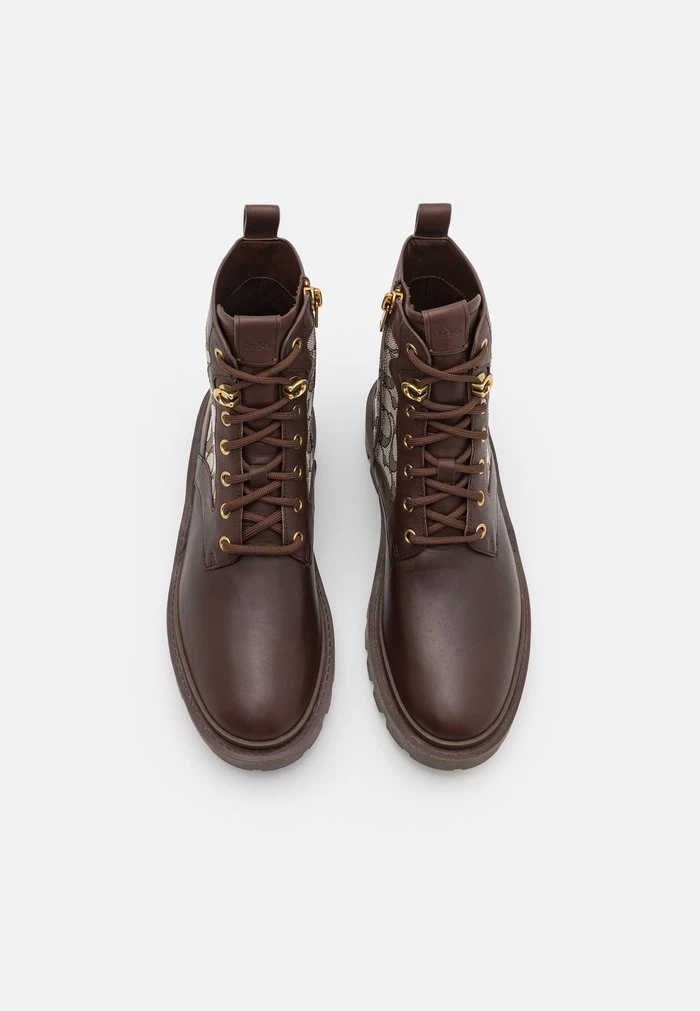 Budget ???? Coach CITYSOLE SIGNATURE - Lace-up Ankle ???? Boots - Maple ✔️ 4 Budget ???? Coach CITYSOLE SIGNATURE - Lace-up Ankle ???? Boots - Maple ✔️ - Image 4