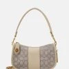 Best Sale ⌛ Coach ORIGINALS SIGNATURE SWINGER - ???? Handbag - Stone/ivory ❤️