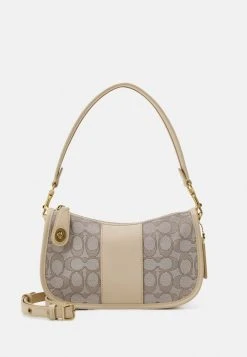 Best Sale ⌛ Coach ORIGINALS SIGNATURE SWINGER - ???? Handbag - Stone/ivory ❤️