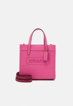 Outlet ???? Coach POLISHED PEBBLE FIELD TOTE - ???? Handbag - Petunia ????