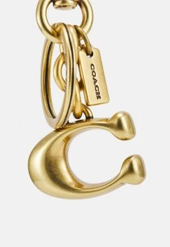 Hot Sale ???? Coach SOLID BAG CHARM - Keyring - Brown ???? -Coach Shop 3c7e81defa454a51af84f6d7b73f0a76