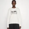 Flash Sale ✨ Coach EVERGREEN HORSE AND CARRIAGE CREWNECK - Sweatshirt - Chalk ????