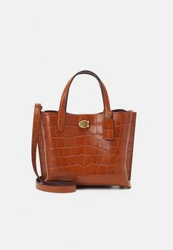 Flash Sale ???? Coach EMBOSSED WILLOW TOTE - ???? Handbag - Ginger ????