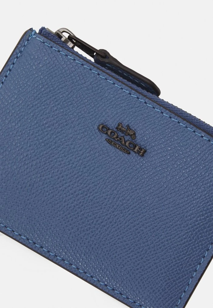 Best Sale ???? Coach CROSSGRAIN MINI SKINNY - Wallet - Blue ???? 4 Best Sale ???? Coach CROSSGRAIN MINI SKINNY - Wallet - Blue ???? - Image 4