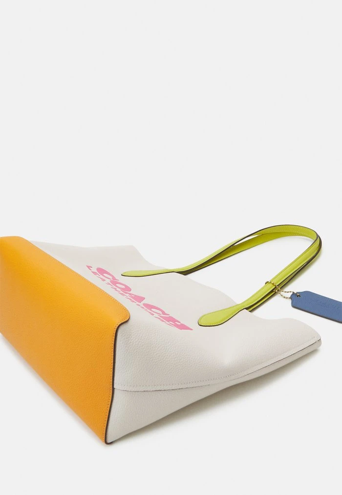 Buy ⭐ Coach COLORBLOCK KIA TOTE - ???? Handbag - Chalk Multi ???? 4 Buy ⭐ Coach COLORBLOCK KIA TOTE - ???? Handbag - Chalk Multi ???? - Image 4