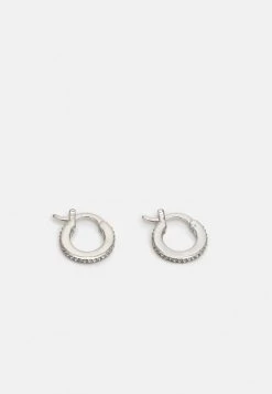 Coupon ???? Coach PAVE HUGGIE EARRINGS - Earrings - Silver-coloured ????