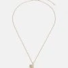 Top 10 ???? Coach PAVE REXY PENDANT NECKLACE - Necklace - Gold-coloured ⌛