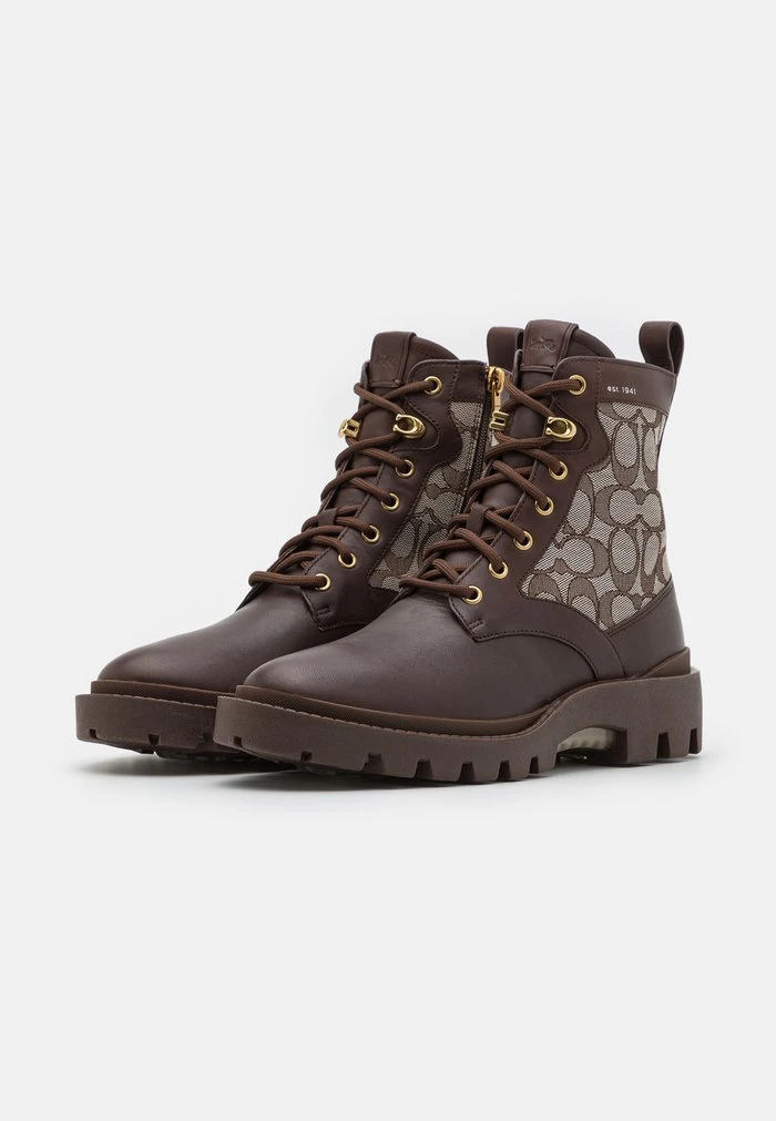 Budget ???? Coach CITYSOLE SIGNATURE - Lace-up Ankle ???? Boots - Maple ✔️ 2 Budget ???? Coach CITYSOLE SIGNATURE - Lace-up Ankle ???? Boots - Maple ✔️ - Image 2