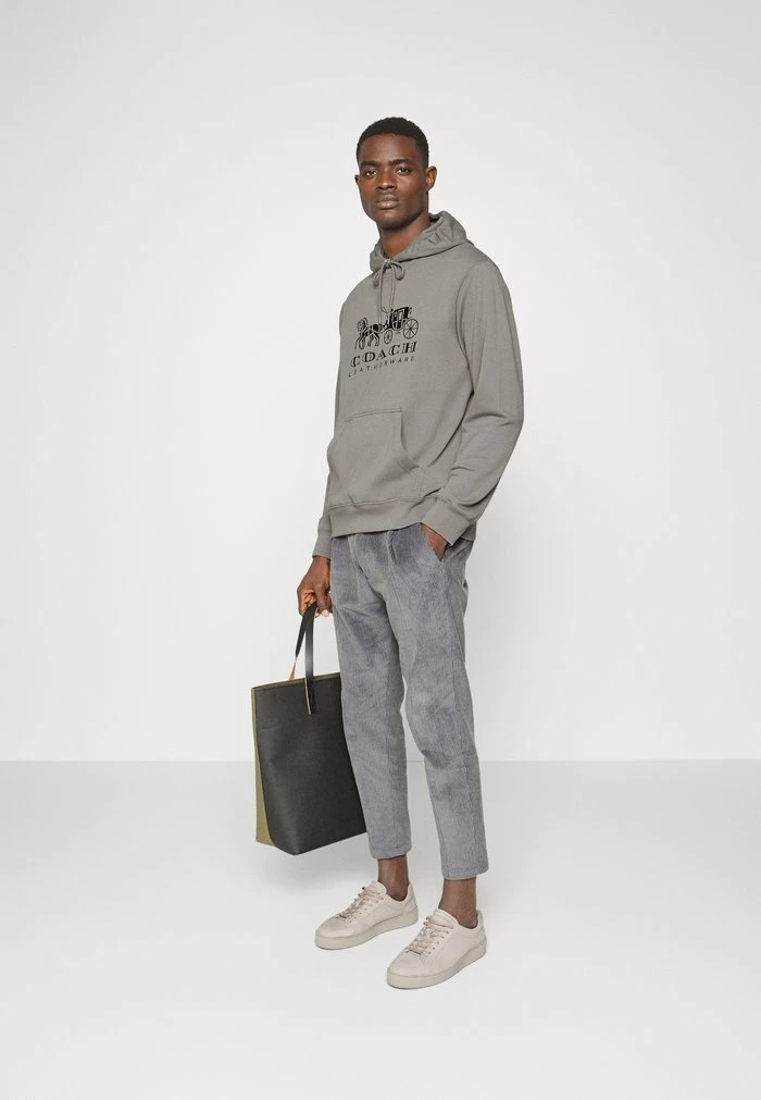 Cheap ???? Coach EVERGREEN HORSE AND CARRIAGE HOODIE - Hoodie - Gray ✔️ 2 Cheap ???? Coach EVERGREEN HORSE AND CARRIAGE HOODIE - Hoodie - Gray ✔️ - Image 2