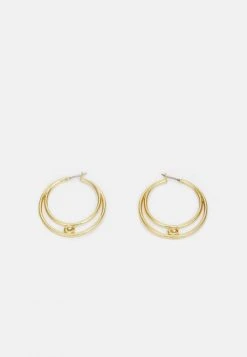 Cheap ???? Coach DOUBLE HOOP EARRINGS - Earrings - Gold-coloured ????