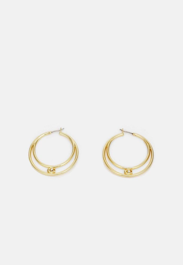 Cheap ???? Coach DOUBLE HOOP EARRINGS - Earrings - Gold-coloured ???? 1 Cheap ???? Coach DOUBLE HOOP EARRINGS - Earrings - Gold-coloured ????