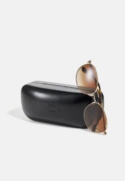 Budget ✨ Coach ???? Sunglasses - Shiny Light Gold-coloured ???? -Coach Shop 4e2757b5999d41dcad5d09a034f821c7