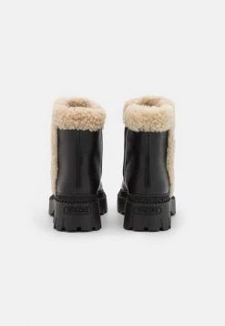 Promo ???? Coach JANE BOOTIE - Platform Ankle ???? Boots - Black/natural ❤️ -Coach Shop 518564290eb5459f95b49d3e7ef935ae