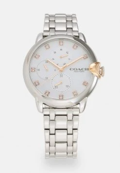 Best deal ???? Coach ARDEN - Chronograph ⌚ Watch - Silver-coloured/white ????