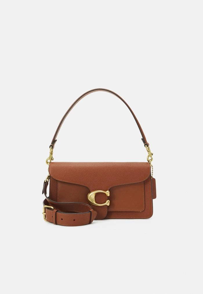 Outlet ???? Coach POLISHED TABBY SHOULDER BAG - ???? Handbag - Saddle ???? 1 Outlet ???? Coach POLISHED TABBY SHOULDER BAG - ???? Handbag - Saddle ????