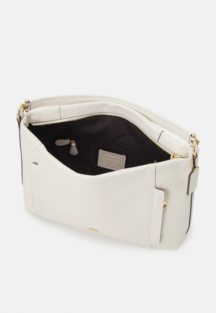 Discount ???? Coach POLISHED PEBBLED SCOUT - ???? Handbag - Chalk ???? 3 Discount ???? Coach POLISHED PEBBLED SCOUT - ???? Handbag - Chalk ???? - Image 3