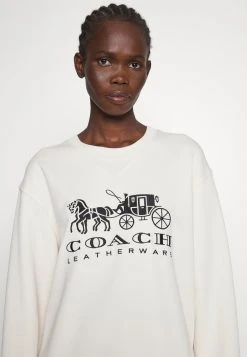 Flash Sale ✨ Coach EVERGREEN HORSE AND CARRIAGE CREWNECK - Sweatshirt - Chalk ???? 9 Flash Sale ✨ Coach EVERGREEN HORSE AND CARRIAGE CREWNECK - Sweatshirt - Chalk ???? -Coach Shop 63db323b33604f7d839d7e13d008e507