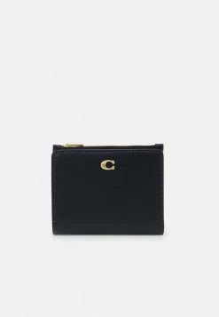 Cheapest ???? Coach REFINED BIFOLD SNAP WALLET - Wallet - Black ????